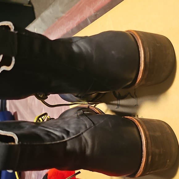 Gee Wawa Jacee Lace Up leather Boots Navy..size 7..excellent condition - Picture 3 of 7